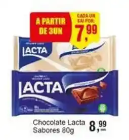 Negreiros Chocolate lacta sabores oferta