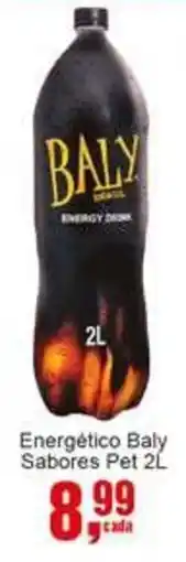 Negreiros Energético Baly Sabores Pet 2L oferta