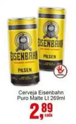 Negreiros Cerveja Eisenbahn Puro Malte oferta