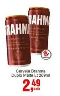 Negreiros Cerveja brahma duplo malte oferta