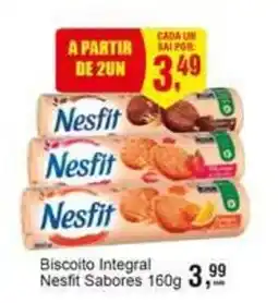 Negreiros Biscoito integral nesfit sabores oferta