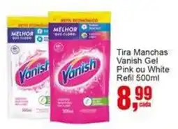 Negreiros Tira Manchas Vanish Gel Pink ou White oferta