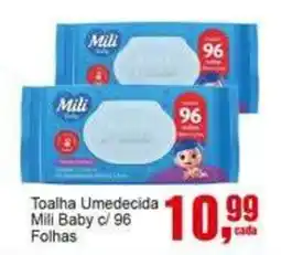 Negreiros Toalha Umedecida Mili Baby oferta
