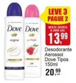 Negreiros Desodorante Aerosol Dove Tipos oferta