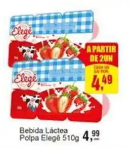 Negreiros Bebida Láctea Polpa Elegê oferta