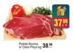Negreiros Paleta Bovina s/ Osso Peça kg oferta