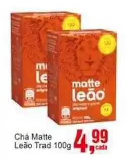 Negreiros Chá Matte Leão Trad oferta