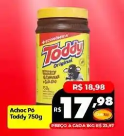Supermercados Rex Achoc Pó Toddy Original oferta