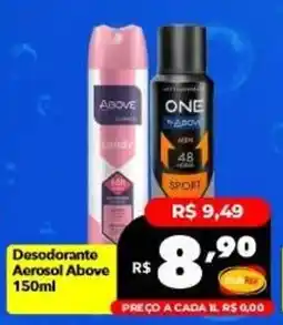 Supermercados Rex Desodorante Aerosol Above oferta