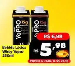 Supermercados Rex Bebida Láctea Whey Yopro oferta