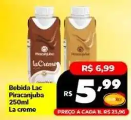 Supermercados Rex Bebida lac piracanjuba la creme oferta