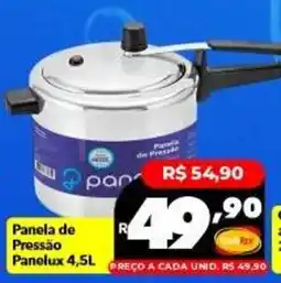 Supermercados Rex Panela de Pressão Panolux 4,5L oferta