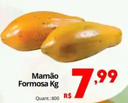Althoff Supermercados Mamão Formosa Kg oferta