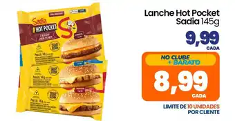 Lanche hot pocket sadia