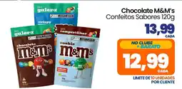 Rede Bom Lugar Chocolate M&M's Confeitos Sabores oferta