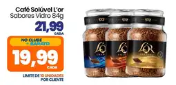 Rede Bom Lugar Café Solúvel L'or Sabores Vidro oferta
