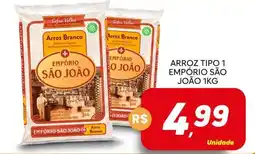 Supermercado Bem Barato Arroz tipo 1 empório são joão oferta
