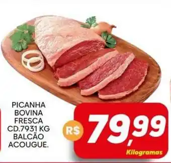 Supermercado Bem Barato Picancha bovina fresca oferta