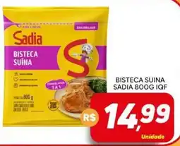Supermercado Bem Barato Bisteca suina oferta