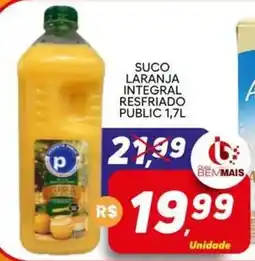 Supermercado Bem Barato Suco laranja integral resfriado public oferta
