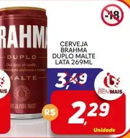 Supermercado Bem Barato Cerveja brahma duplo malte oferta
