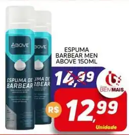 Supermercado Bem Barato Espuma de barbear above oferta