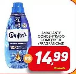 Supermercado Bem Barato Amaciantes concentrado comfort 1l (fragrâncias) oferta