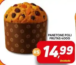 Supermercado Bem Barato Panetone poli frutas oferta