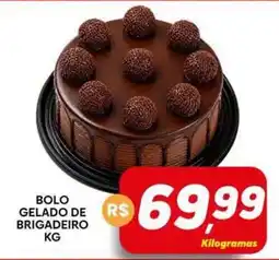 Supermercado Bem Barato Bolo gelado de brigadeiro kg oferta