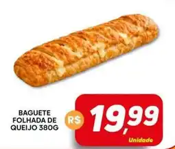 Supermercado Bem Barato Baguete folhada de queijo oferta