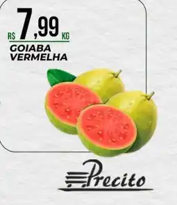 Supermercado Precito goiaba vermelha oferta