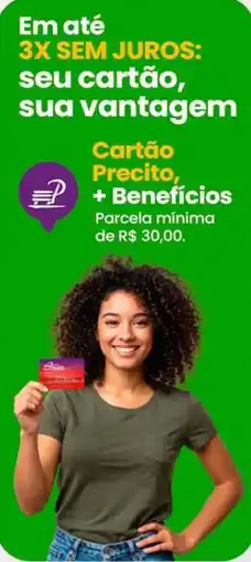 Supermercado Precito Cartão Precito oferta