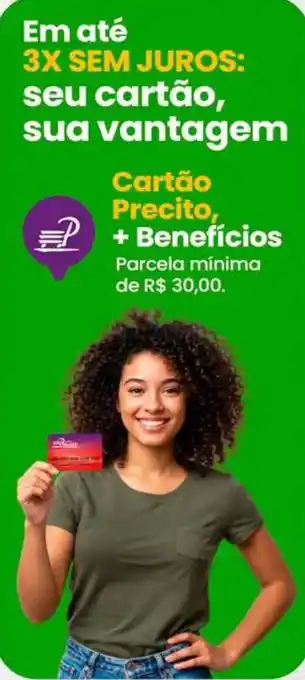 Supermercado Precito Cartão Precito oferta