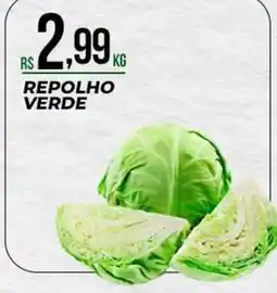 Supermercado Precito repolho verde oferta