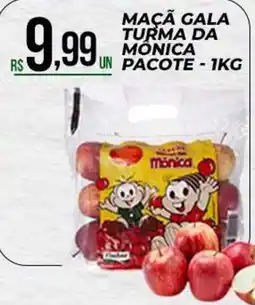 Supermercado Precito Maçã gala turma da mônica oferta