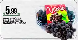 Supermercado Precito Uva vitória sem semente oferta