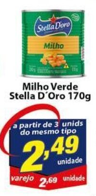 Milho Verde Stella D'Oro 170g
