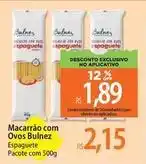 Atacadão Pacote - macarrão com ovos oferta