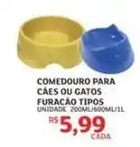 Assaí Atacadista Comedouro para caes ou gatos furacao tipos oferta