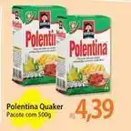 Atacadão Quaker - polentina oferta