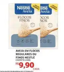 Assaí Atacadista Nestlé - aveia em flocos regulares ou finos oferta