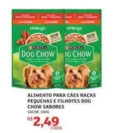 Assaí Atacadista Purina - alimento para cães racas pequenas e filhotes dog chow oferta