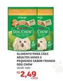 Assaí Atacadista Purina - alimento para cães adultos minis e pequenos sabor frango dog chow oferta