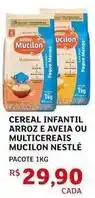 Assaí Atacadista Mucilon - cereal infantil arroz e aveia ou multicereais oferta