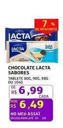 Assaí Atacadista Lacta - chocolate sabores oferta
