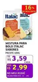 Assaí Atacadista Italac - mistura para bolo oferta