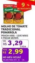 Assaí Atacadista Pomarola - molho de tomate tradicional oferta