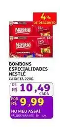 Assaí Atacadista Nestlé - bombons especialidades oferta