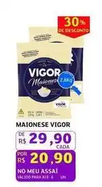 Assaí Atacadista Vigor - maionese oferta