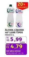 Assaí Atacadista De - alcool liquido 46° oferta